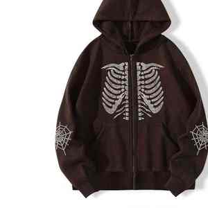 Hombres sudaderas con capucha de lana de gran tamaño pullover sudadera casual moda streetwear entrenamiento gimnasio invierno cálido Sudadera con capucha al por mayor - Product Image 2