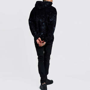 Elegante lavado ácido Sudadera con capucha de gran tamaño hecho a medida lavado ácido sudaderas con capucha logotipo impreso sudaderas con capucha de moda precio al por mayor - Product Image 4