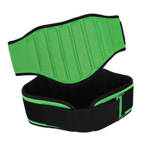 อุปกรณ์ป้องกันภายนอกอาคาร เข็มขัดพยุงเอว สีพื้น สำหรับยกน้ำหนัก ทำจากนีโอพรีน มีสินค้าในสต็อก - Product Image 1