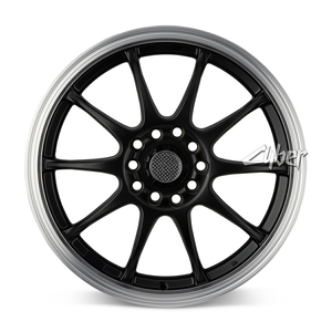 Nuevas Llantas Forjadas de Aleación de Aluminio en Tamaños <span class=keywords><strong>15</strong></span>, 16, <span class=keywords><strong>17</strong></span>, 18, 19, 20 Pulgadas en Plata, Negro Mate con Borde Mecanizado para ENKEI J10 BMW VW - Product Image 4
