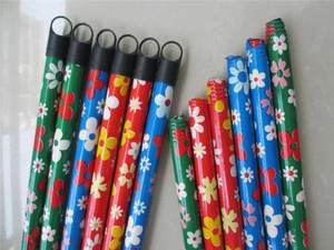 EcoHandle-Durable PVC-Coated <b>Wooden</b> <b>Broom</b> <b>Handle</b> Eco-Friendly Option for <b>Brooms</b> Mops Cleaning Tools - Product Image 3