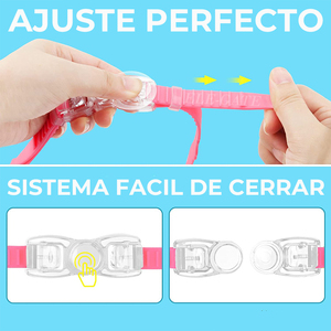 Occhialini da Nuoto Professionali per Bambini, Visione Ampia, Anti-Appannamento, Protezione UV, Impermeabili, Lenti Grandi per Adolescenti, Guarnizione in Silicone - Product Image 5