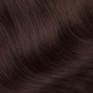 คลิปต่อผมแบบหนีบ 21 นิ้ว # ผมแท้สีน้ำตาลเข้ม 2 เส้น - Product Image 2