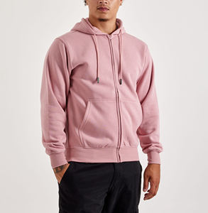 Sudadera con Capucha Extra Grande de Algodón Pesado, Estilo Urbano, Unisex, Personalizable, con Cremallera Completa, Hombros Caídos, Felpa Premium, MOQ Bajo - Product Image 1