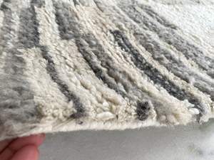 Factory Price Luxury Hand Knotted Moroccan Area <b>Rug</b> 100% Wool Natural Colored Eco-Friendly Handmade Cut Pile Technique <b>for</b> Home - Product Image 5