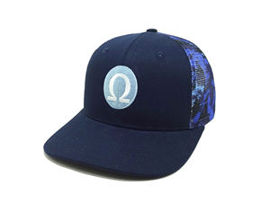 Sombreros de camionero deportivos de malla vaquera de alta calidad, logotipo bordado 2D personalizado, ciclismo, moda, lona, Camuflaje - Product Image 2