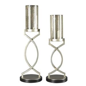 Bougeoir moderne en métal de luxe Décoration de maison élégante Styliste Lightning Design pour mariage Noël Tous les jours Occasions spéciales - Product Image 2
