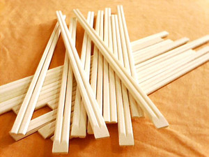 Modern Design Natural Bamboo <b>Chopsticks</b> Disposable or <b>Reusable</b> Options for Camping-21cm/23cm - Product Image 6