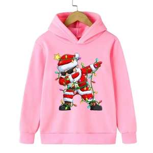 Sweat-shirts unisexes à capuche pour l'hiver et Noël, nouvelle conception, best-seller, personnalisables, vierges, écologiques, en polaire épais, sérigraphiés - Product Image 6