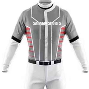 Maillot de baseball de qualité supérieure avec graphismes personnalisés, livraison rapide, uniforme de baseball personnalisé sublimé en provenance du Pakistan - Product Image 2