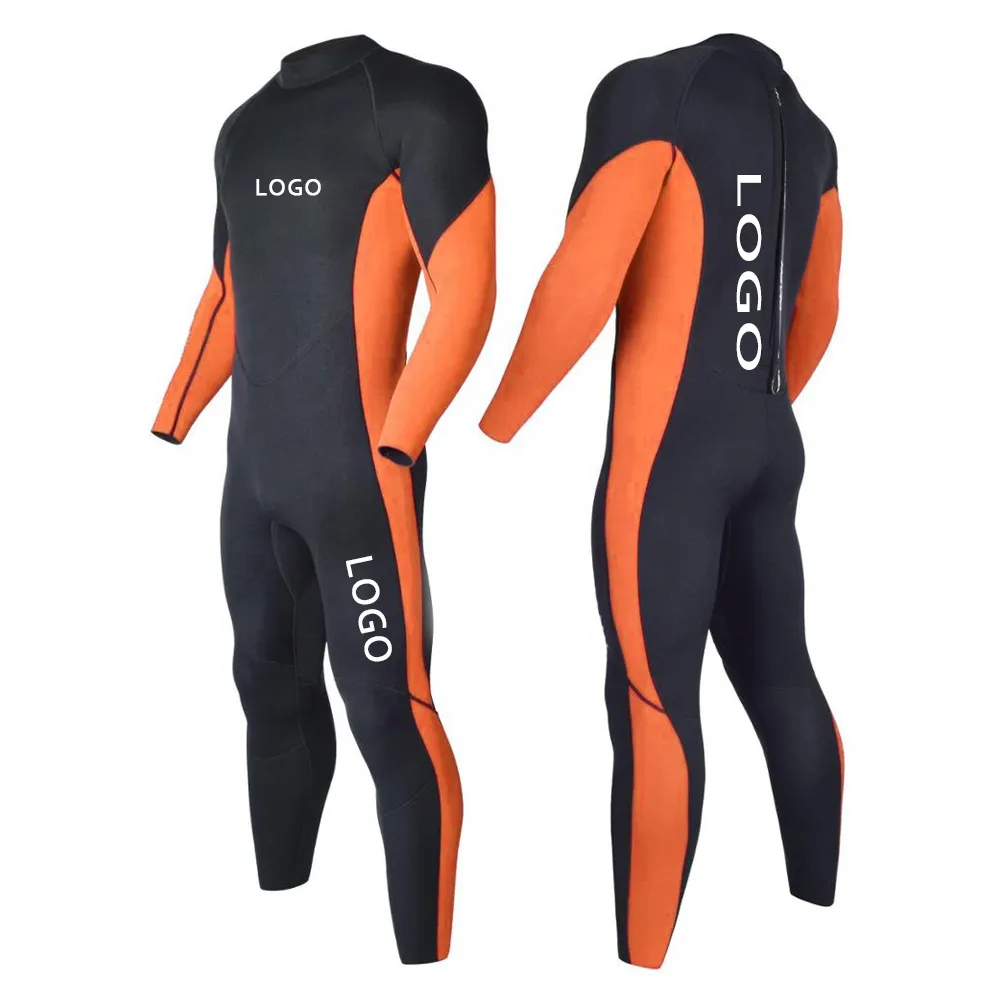 Traje De Natação Homem De Água Aberta Pele Suave Terno De Mergulho Homens Neoprene 3Mm Swim Wetsuit Atacado Best selling custom wetsuits