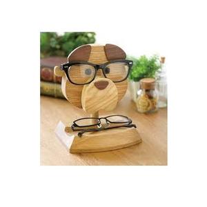 Lujo hecho a mano ecológico grabado personalizable clásico especificaciones soporte de madera ojo y nariz soporte de cristal para decoración del hogar - Product Image 2