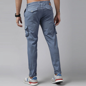 Trouvez des pantalons cargo similaires en gros, personnalisés, longs, de style jogger, pour le travail en extérieur, pour hommes, avec poches latérales, grande taille - Product Image 2