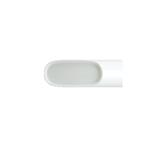 Plato Bonna Serena de 21 cm, Azul, Porcelana, Diseño Nórdico, Moderno, Estilo Hygge, Ovalado, para Servir y Aperitivos - Product Image 1
