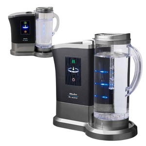 Générateur d'hydrogène «Taiwan Buder», ioniseur d'eau électrique par électrolyse pour usage domestique et automobile, tout-en-un, en plastique, à poser sur comptoir - Product Image 1