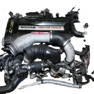 Moteur RB26DET 8 cylindres 3,5 L haute performance vr30 R34 GTR d'occasion 100% testé, boîte de vitesses GETRAG 6 vitesses - Product Image 4
