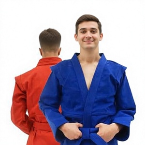 Premium Soft Fabric Long Sleeve Sambo Suit Breathable Quick Dry Lightweight Custom Made Training Outfit - Product Image 1