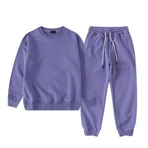 Vente en gros vêtements OEM survêtement pour enfants 2 ensembles de survêtements deux pièces pulls à capuche sweats survêtement de jogging survêtement pour enfants - Product Image 3