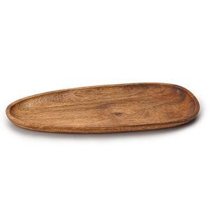 Handmade Acacia Wood Serving <b>Tray</b> with Natural Wooden Handles Best Priced Serving <b>Tray</b> for <b>Party</b> or Food Serve - Product Image 2