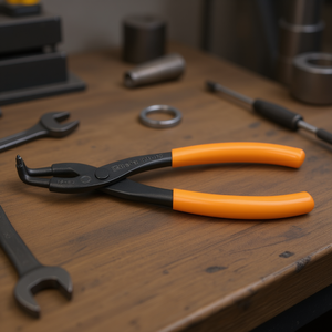 Pince à anneaux Seeger 90 à mâchoires courbées pour anneaux de retenue - Product Image 3