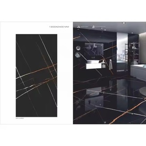 Statuario Carbone 1200x2400 Moderne Marbre Décoration Sol Grande Taille 120x240cm Porcelaine Carreaux Muraux Grande Dalle De Porcelaine 4x8 Pied - Product Image 5