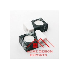 Mesa de vela de mármol, decoración votiva, soporte de luz en T, decoración de boda y Decoración de mesa - Product Image 1