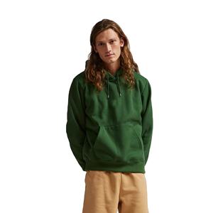 Sudadera con capucha de lana de algodón 100% de peso pesado para hombre, ropa de calle, patrón sólido, Jersey de invierno bordado teñido liso, capucha térmica - Product Image 1
