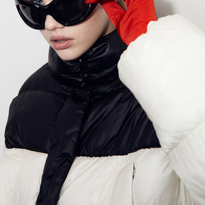 Venta al por mayor de ropa de invierno con logotipo personalizado de talla grande para mujer Chaquetas acolchadas algodón 100% poliéster relleno abrigos de Mujer - Product Image 3