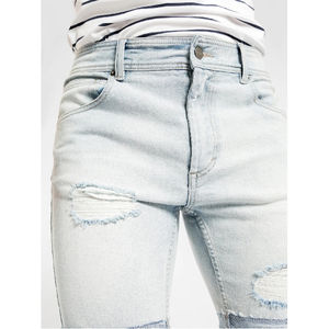 Nuevos superventas pantalones cortos de mezclilla para hombre Pantalones cortos transpirables de lujo Casual liso personalizado verano deportes pantalones cortos de mezclilla OEM con servicio - Product Image 3