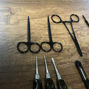 Kit de chirurgie dentaire mineure odontologie instruments en acier inoxydable de qualité supérieure à revêtement noir - Product Image 5