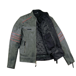 Traje de Motociclismo de Cuero Personalizado para Invierno, con Cuello Alto y Diseño con Capucha, en Oferta - Product Image 3