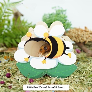 Grande casa di pelle di criceto multifunzionale all'ingrosso realizzata in legno di betulla e faggio eco-friendly - Product Image 6