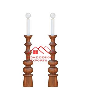 Maison Hôtel et Salon Décor Bougeoir Morden Luxury Design Nordic Bougeoir en bois - Product Image 3