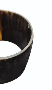 Bracelet large en corne naturelle fait à la main, écologique, élégant, bijoux de mode pour femmes pour mariage et fête au meilleur prix - Product Image 5