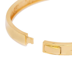 Oval Shape Double Row Design Shiny Baguette Stone Woman <b>Handcuff</b> Bangles 925 Sterling Silver Jewelry - Product Image 3