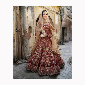 Designer Bollywood Bridal Gown Wedding Dresses Wedding Party <b>Silk</b> Satin <b>Cardigan</b> Robe Bridal Gown Bridesmaid Robe Wholesale - Product Image 1