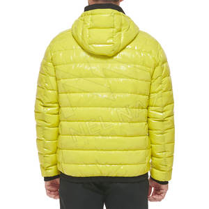 Nouvelle arrivée, veste matelassée imperméable et respirante pour homme, style streetwear d'hiver, avec capuche, couleurs et logos personnalisés - Product Image 4