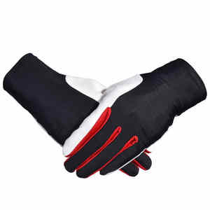 Gants d'équitation en cuir de haute qualité pour le sport d'hiver en plein air, personnalisés en gros - Product Image 2