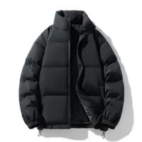 Vestes légères à col montant Conception personnalisée en gros Hommes Vestes bouffantes Mode Slim Fit Vestes bouffantes pour hommes