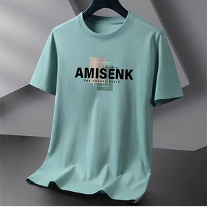 เสื้อยืดพิมพ์ลายดิจิทัลสำหรับผู้ชายเสื้อยืดพิมพ์ลายวินเทจผ้าฝ้ายหนักพิมพ์ลายได้ตามต้องการ - Product Image 3