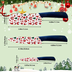 Couteau de chef en céramique de nouvelle conception en stock, 4 ensembles de couteaux japonais Gyuto en plastique pour la cuisine professionnelle, arts culinaires, vente chaude - Product Image 2