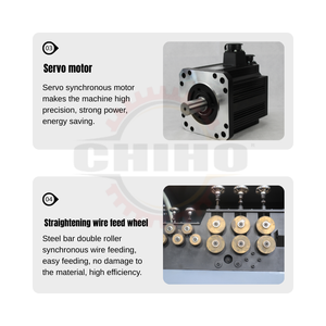 Máquina automática de doblado y corte de barras de refuerzo de acero inoxidable de Vietnam, componente de núcleo de motor con motor de barra de placa integrado - Product Image 6