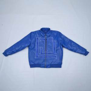 Veste d'hiver décontractée et habillée pour homme OEM, épaisse, élégante, tendance, classique, pour usage quotidien, bomber zippé 100 % coton avec logo frontal - Product Image 5