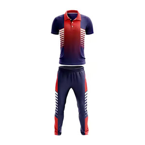 OEM Hot Selling Men Breathable Customized Color Sublimated Cricket Uniform <b>Top</b> Selling High Quality Custom Sports Team Uniform - Product Image 4