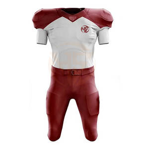 Nouveauté Uniforme de football américain en gros Uniforme de football américain personnalisé pour hommes pour porter en équipe - Product Image 1