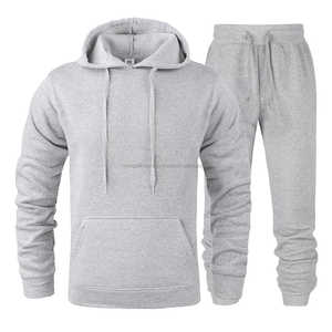 Conjuntos de gimnasio deportivo para hombre, chándal personalizado, pantalones de chándal, sudaderas con capucha lisas de alta calidad, conjunto de chándal con logotipo personalizado, chándal para hombre - Product Image 5