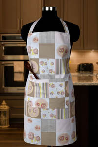 Premium 100% Pure Cotton Personalized Apron Comfortable <b>Cooking</b> Apron for Home Kitchen & BBQ - Product Image 3