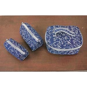 Juego de tocador de 3 piezas Triple Threat de lujo, bolsa de cosméticos y estuches prácticos y elegantes para entusiastas de la belleza - Product Image 2