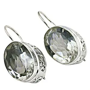 Pendientes de Lágrima de Cristal (Plata 925) para Mujer - Joyería de Regalo - Product Image 1