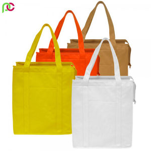 Nouveauté Sac fourre-tout en toile de coton réutilisable et écologique avec longue poignée Tailles 10oz et 20oz pour le rangement et les courses - Product Image 6